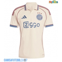 Camisa de time de futebol Ajax Oscar Gloukh #10 Replicas 3º Equipamento 2025-26 Manga Curta